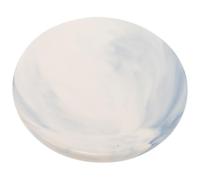 Tappetino per Sigillo in Ceralacca Ceramico Rotondo Beige | Doppio Uso come Sottobicchiere, Protegge Scrivanie e Aiuta il Lavoro, per Inviti Nuziali e Bar