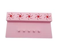 Tappetino per smalto da tavolo, porta smalto in silicone | Supporto per bottiglia di smalto in silicone 2 in 1 con poggiamano,Tappetino per poggiamani per manicure antiscivolo, per unghie portatili pe