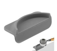 Tappetino per sputare manuale - Tappetino per caffè in silicone, tappetino per sputare caffè | Tamper in silicone nero, tappetino in silicone per caffè, tappetino per caffè per