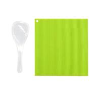 Tappetino Per Sushi In Silicone Da 1 Pezzo E Cucchiaio Per Riso Da 1 Pezzo, Strumenti Per Sushi Fai-Da-Te, Utensili Da Cucina, Stampo Per Rotoli Di Sushi