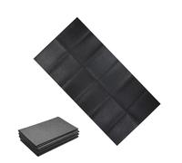 Tappetino per tapis roulant, cuscinetti per tapis roulant per pavimento, assorbe le vibrazioni, resistente, tappetino per attrezzature per casa, palestra, ufficio, yoga, allenamento, cyclette