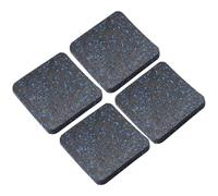 Tappetino per Tapis Roulant Su Pavimenti con Moquette,4 Pezzi Tappetino Per Attrezzature Da Palestra Per Protezione Del Pavimento | Accessori Palestra Casa In Gomma