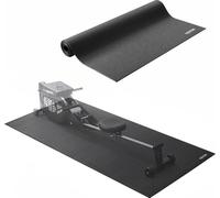VEVOR Tappetino per Attrezzi da Esercizio, per Pavimenti in Moquette, Tappetino per Ellittica, Vogatore, Protezione Impermeabile Antiscivolo per Palestra Domestica, 915x1980 mm 6 mm Spessore