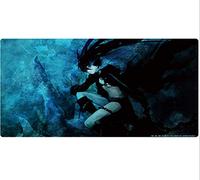 Tappetino per tappetino per mouse anime in gomma naturale per lettore chiuso con tappetino antiscivolo (60 cm x 30 cm)