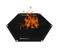 Tappetino per, tappetino per terrazza stufa | tappetino per griglia rotondo esterno sotto il foyer - tappetino per esterni ignifugo portatile per la protezione della terrazza del patio