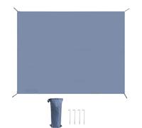 Tappetino per tenda - tappetino da fuoco a terra per elevare il campeggio | telo da campeggio impermeabile | tampone per dormire Oxford ad asciugatura con borsa portaoggetti per ponte picnic