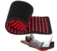 Tappetino Per Terapia Della Luce Rossa Per Il Corpo, Pad Riscaldante Con Perline LED Da 360 Pezzi, Luce Rossa Da 660 Nm E 850 Nm, 5 Livelli Di Temperatura Regolabili, Temporizzazione Di 10-90 Minuti