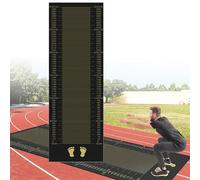 Tappetino per test di salto lungo in piedi, multifunzione, per campo di misurazione da 0 a 300 cm, design antiscivolo per binari in plastica, cemento e pavimenti in legno