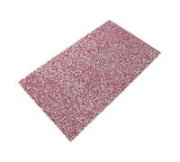 Tappetino per Unghie Rosa con Pietre Decorative, Rettangolare