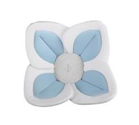 Tappetino per vasca da bagno per bambini, per genitori e bambini, per la salute ambientale del bambino con fiori in rete, lato bianco, 80 cm