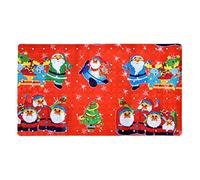 Tappetino per vasca da bagno Tappetino per vasca antiscivolo,Buon Natale Rosso Babbo Natale,Tappetino da bagno per vasca da bagno con ventose