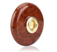 Tappetino per violoncello, 9,4x2 cm Tappetino per supporto per violino in plastica antiscivolo Protezione per pavimento Supporto per puntale per ancoraggio per violoncello (Marrone)