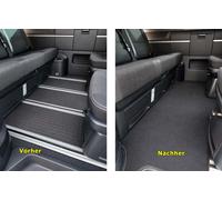 Tappetino per VW T5 T6 Multivan California adatto tappetino auto posteriore i...