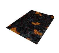 Tappetino per Wargaming compatibile con Age of Sigmar - 44" x 60" / 112 x 152 cm - Lava Campi