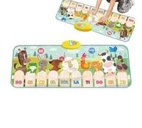 Tappetino Piano Baby | Giocattoli Educativi con 9 Suoni di Animali,Tappeto Musicale,Per Sviluppo Educativo Gioco Sensoriale Di Gioco Casa Asilo Bambini Da 1 Anno