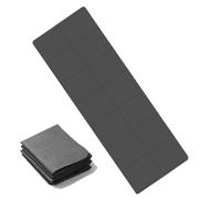 Tappetino pieghevole Exercise | antiscivolo portatile Double Side Training Mat | Pieghevole Fitness Mat with Carry Bag for Yoga, Pilates, Home Gym, Travel, Comfort & Exercise Pad
