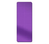Tappetino pieghevole per esercizi con design a basso profilo per uno spazio minimo senza compromettere la copertura (viola)
