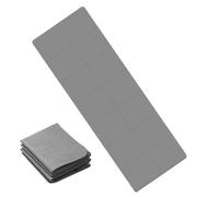 Tappetino pieghevole per esercizi - Tappetino antiscivolo in TPE double face, portatile, pieghevole, per allenamento domestico, borsa per il trasporto leggera inclusa, uso pratico per yoga, pilates