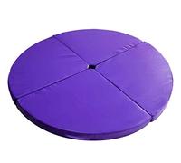 Tappetino Pieghevole Proteggi Pole Ncing, Tappetini Yoga Roton, Attrezzature Il Fitness Palestra Al Coto Esercizi Imbottiti Sicurezza Lo Sport, Club Delle Donne Viola-10 Cm Spessore
