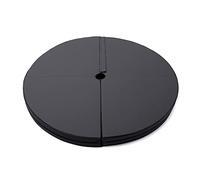 Tappetino Pieghevole Proteggi Pole Ncing, Tappetini Yoga Roton, Attrezzature Il Fitness Palestra al Coto Esercizi Imbottiti Sicurezza Lo Sport, Club delle Donne Nero-10 Cm Spessore