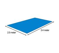 Tappetino Piscina Impermeabile Pieghevole Comodo Trasporto Prolunga Durata Pisci