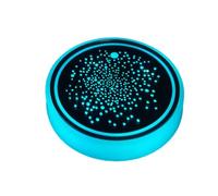 Tappetino portabicchieri per auto, sottobicchieri illuminati per tazze per auto | Sottobicchiere illuminato a LED antiscivolo per,Tappetino per tazza per bevande interno del veicolo con rilevamen