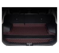 Tappetino Posteriore Per Hyundai Per Santa Per Fe 5 Posti, 2013-2018, Accessori Auto Personalizzati, Decorazioni Interni Auto, Tappetini Per Bagagliaio Vasca Baule(Black red)