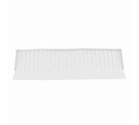 Tappetino protettivo espandibile in silicone anti-spruzzi per lavandini, protezione multiuso per piani di lavoro, per lavelli da cucina, vasche da bagno, resistente al calore, (Bianco)