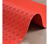 Tappetino protettivo for pavimenti resistente all'usura, tappetini antiscivolo for garage, for magazzino/stalla for cavalli/palestre(Red,1.6x5m/5.2x16.4ft)