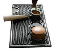 Tappetino protettivo impermeabile resistente al calore per espresso | Protezione per piano di lavoro del caffè per caffè che fa la produzione di macinazione, pressatura, dosaggio, estrazione