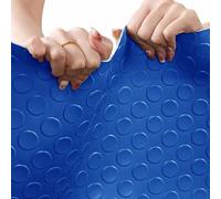 Tappetino protettivo in gomma for pavimenti, antiscivolo, con motivo a monete, impermeabile, for garage(1.2x5m/3.9x16.4ft)