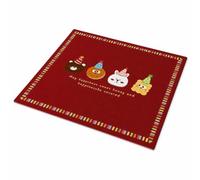 Tappetino Protettivo in Gomma, Gelato-rosso, 36x46cm | Base resistente al calore, Protezione per superfici, Sotto lavatrici, Per protegge mobili