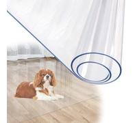 Tappetino protettivo in PVC per animali domestici, resistente ai graffi e alle fuoriuscite, facile da pulire, riduzione del rumore, ideale per uso domestico e ufficio, dimensioni 80 x 140 cm