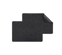 Tappetino Protettivo in Silicone e Feltro 35x35cm Nero(2) | Design combinato feltro e silicone, blocca per gli apparecchi durante l'uso, previene scivolamenti pericolosi