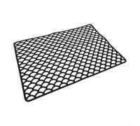 Tappetino protettivo in silicone per lavello da cucina, 46 x 31,7 cm, con resistenza al calore fino a 260 °C, piedini antiscivolo, riduzione del rumore, materiale per uso alimentare, design con
