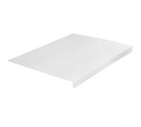 Tappetino protettivo in silicone per proteggere i bordi, 71 x 50 cm, resistente al calore, per cucina e applicazioni artigianali (trasparente)