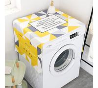 Tappetino protettivo per asciugatrice mini frigo lavatrice e asciugatrice copri maniglia per le migliori proporzioni lavabili, 55 x 140 cm