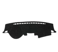 Tappetino Protettivo Per Cruscotto Auto Per KIA Per Forte 2009-2013 TD Accessori Copri(Black Edge (LHD),Flannel)