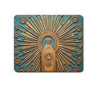 Tappetino protettivo per lavatrice e asciugatrice, motivo floreale, stile antico, copertura antipolvere per lavatrice e primavera, impermeabile e antiscivolo, per lavanderia, 50 x 61 cm
