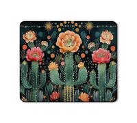 Tappetino protettivo per lavatrice e asciugatrice, motivo floreale vintage con cactus, copertura antipolvere per lavatrice, arte bohémien, antiscivolo, impermeabile, per lavanderia, 50 x 61 cm