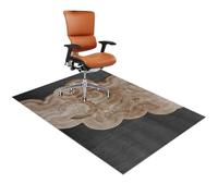 Tappetino Protettivo per Pavimenti Duri Tappeto Sedia Ufficio Tappeto Salvapavimento Tappetino Sedia Scrivania Tappeto per Sedia con Ruote Tappeto Sedia Gaming per Pavimenti in Legno 140 x 160 cm