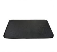 Tappetino protettivo per pavimenti per barbecue, pieghevole, ignifugo, in fibra di vetro, per barbecue, isolamento termico, tappetino ignifugo per stufe interne ed esterne (76 cm x 122 cm)