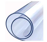 Tappetino protettivo per tappeti in vinile trasparente, spessore 1,5 mm, rivestimento per pavimenti in legno, ufficio e uso domestico, 75 x 95 cm, resistente e antiscivolo (95 x 195 cm)