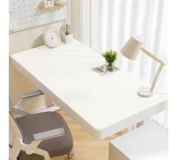 Tappetino Protettivo Per Tavolo Per Ufficio Casa Protezione Per Gli Occhi, Tappetino Da Scrivania Decorativo Per Scrivere/giocare/leggere, La Scrittura A Mano Può Essere Cancellata(White,60x140cm)