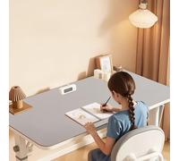 Tappetino Protettivo Per Tavolo Per Ufficio Casa, Sottomano Da Ufficio Per Giocare/leggere, Spessore 3.5mm, Rettangolo Tappetino Da Scrivania Per Scrivere Protezione Per Gli Occhi(Gray,40x100cm)