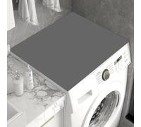 Tappetino Protezione Superiore For Lavatrice Asciugatrice,Copri Lavatrice Asciugatrice For Parte Superiore,Tappetino In Gomma Siliconica Antiscivolo Impermeabile(Dark Gray,20 * 30cm)