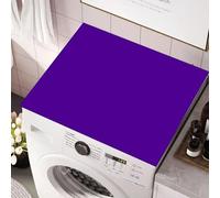 Tappetino Protezione Superiore For Lavatrice Asciugatrice,Copri Lavatrice Asciugatrice For Parte Superiore,Tappetino In Gomma Siliconica Antiscivolo Impermeabile(Purple,40 * 50cm)
