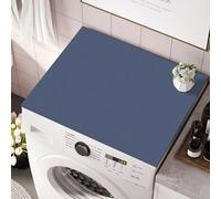 Tappetino Protezione Superiore For Lavatrice Asciugatrice,Copri Lavatrice Asciugatrice For Parte Superiore,Tappetino In Gomma Siliconica Antiscivolo Impermeabile(Blue,20 * 30cm)