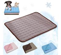 tappetino refrigerante cane brividino,Cooling Mat Dog,summer Cooling Bed Dog,Pet Cooling Mat for Dogs and Cats,Washable Pet Ice Silk Sleeping Pad,Dog Cooling Mat Ice Silk Pet Self Cooling Pad Blanket