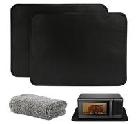 Tappetino resistente al calore Coffee Machine, tappetino ignifugo, 3 pezzi, tappetino resistente al calore, 38 x 46 cm, antiscivolo, per fornelli, forno, protezione dal calore